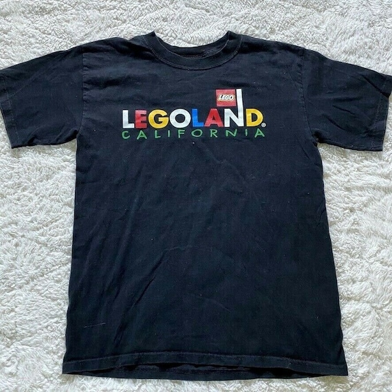 Vintage 1990s Legoland 1999 California Black T Shi
