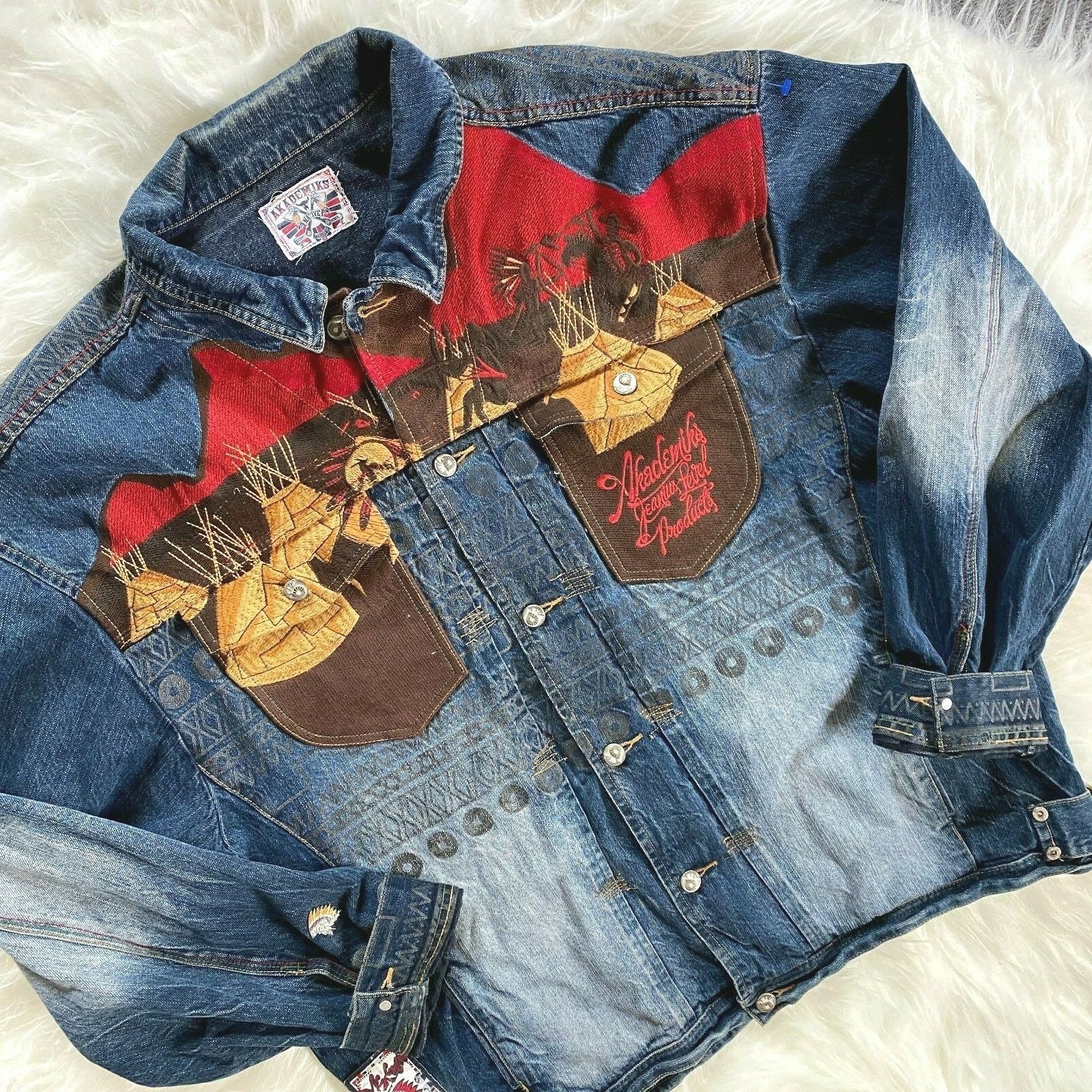 3xl jean jacket men