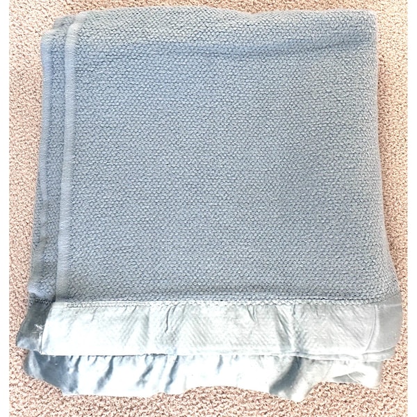 Satin Trim Blanket Etsy