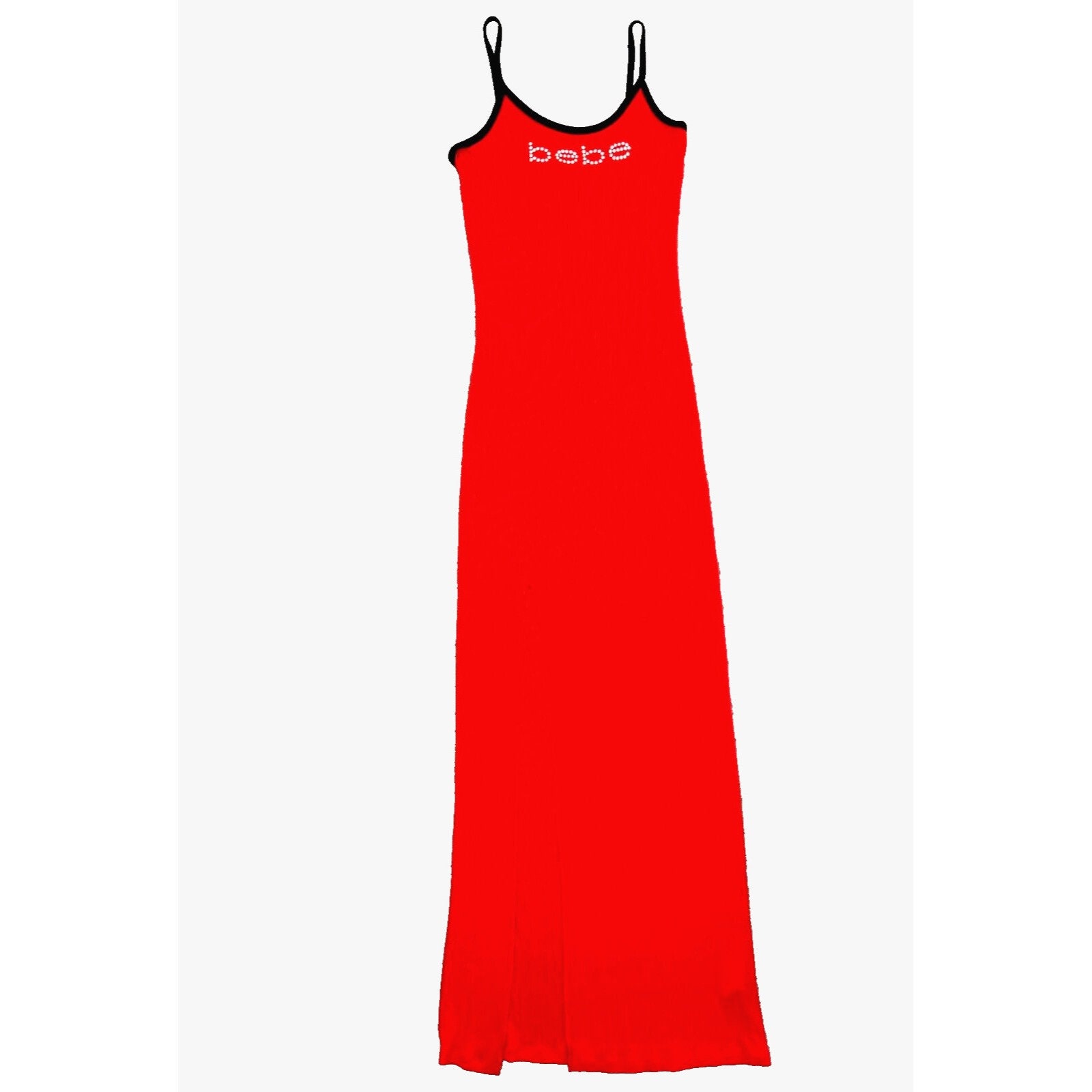 Bebe logo deals maxi dress