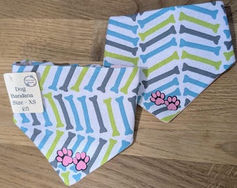 Dog bandana, scrunchie neck tie