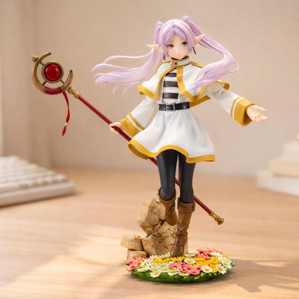 Diohauxi Figuras De Anime Frieren Y Stark – Estatuas De PVC De 16 Y 18 Cm – Decoración De Escritorio Y Estantería – Regalo Para Fans