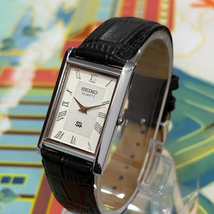 Vintage Seiko Tank Watch - Etsy