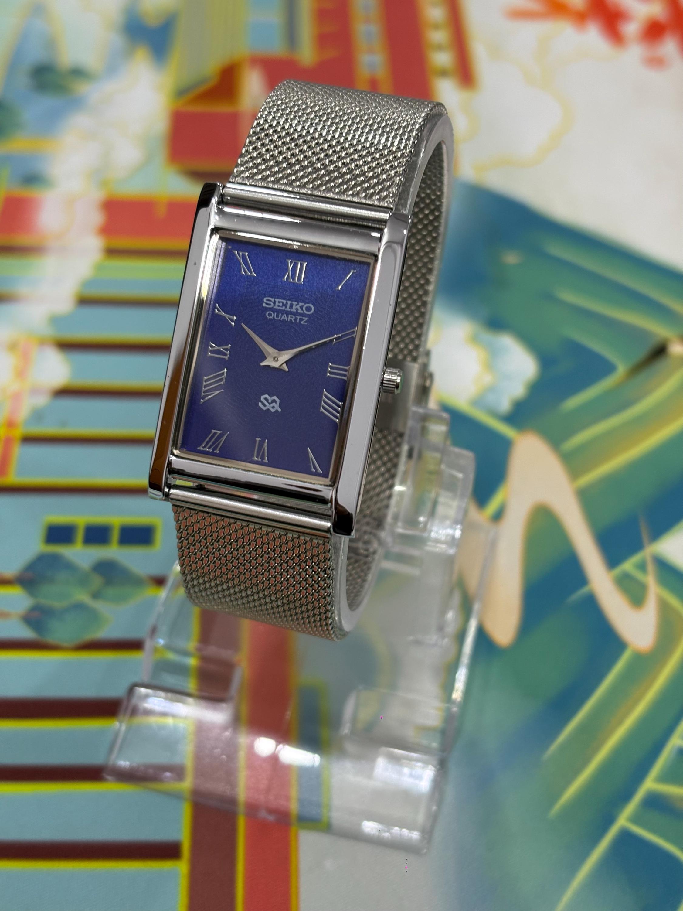 Vintage Purple Copperhead Snakeskin Strap Watch with Stainless Case Invicta Lupah , mother of pearl dial , copper head, snake  main image 4
