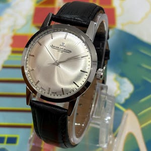 Authentic Jaeger-LeCoultre Club vintage watch manual wind Swiss men’s dress watch