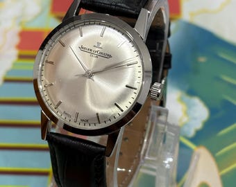 Vintage Jaeger-LeCoultre Club Watch – Men’s Limited Edition Swiss Manual Wind, Classic Mechanical Wristwatch
