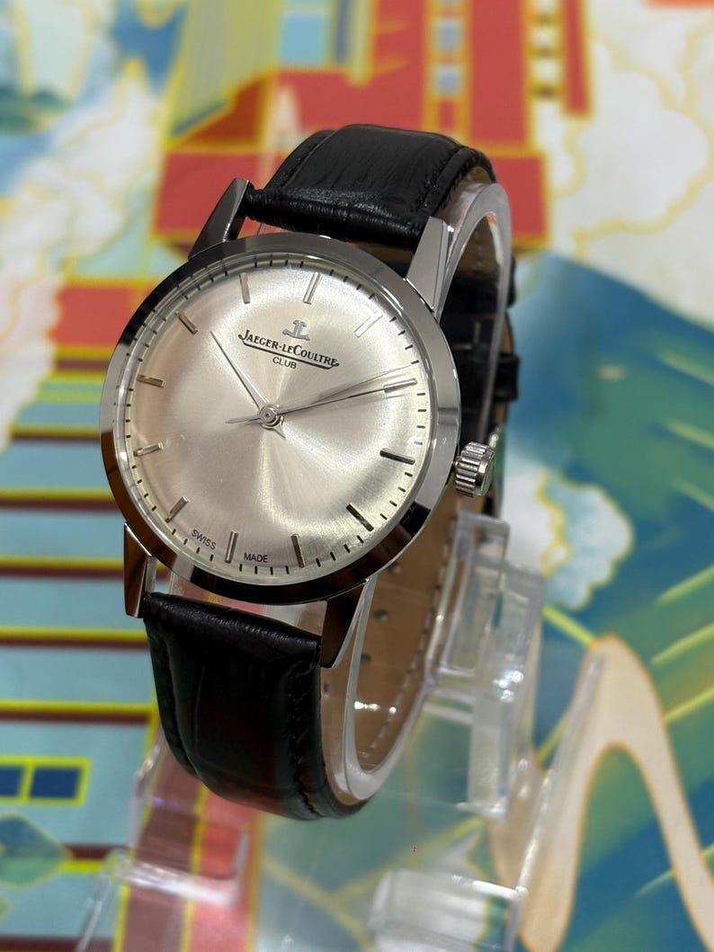 Authentic Jaeger-LeCoultre Club vintage watch manual wind Swiss men’s dress watch