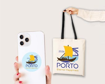 Logo Konwencji Świadków Jehowy Portugalia Porto, Etykiety na prezenty (plik cyfrowy)