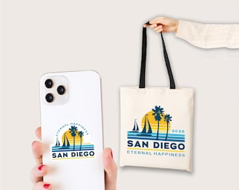 Logo Wiecznego Szczęścia Konwencji Świadków Jehowy w San Diego (plik cyfrowy)