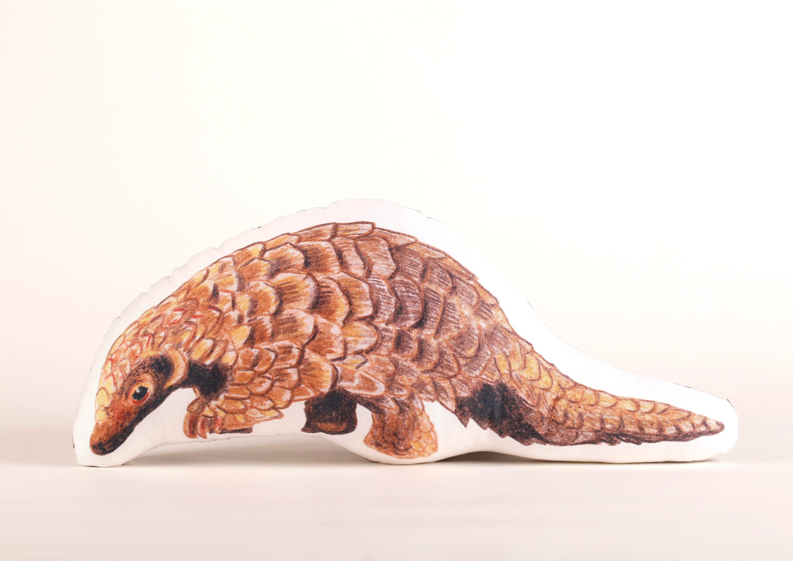 Oreiller Pangolin Fait à La Main, Jouet Pangolin, Décoration Intérieure Pangolin