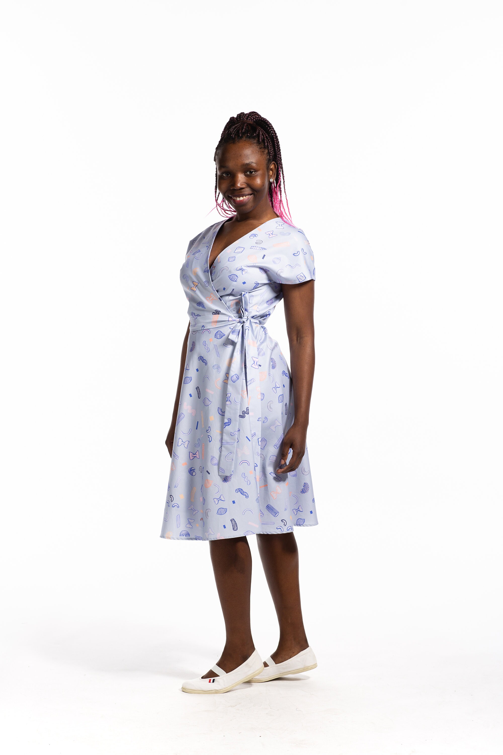 Pasta wrap dress pasta dress food dress Etsy