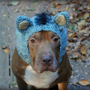 Dog Snood Grey Donkey Made to Order