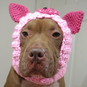 Dog Snood Pink Pig Made to Order image 5