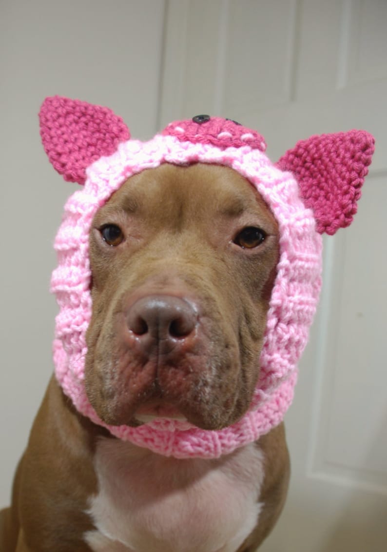 Dog Snood Pink Pig Made to Order image 5