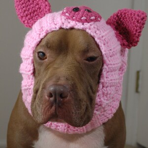 Dog Snood Pink Pig Made to Order image 4