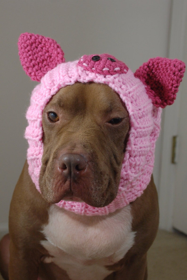 Dog Snood Pink Pig Made to Order image 4