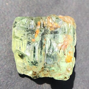 13.90 Carats Natural Green Aquamarine Rough , Green Crystals For Custom Jewelry