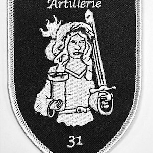 Artillerie Ari 31 – Patch/Aufnäher - German Navy