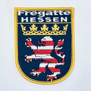 Patch/Aufnäher F221 Fregatte HESSEN – standard - German Navy