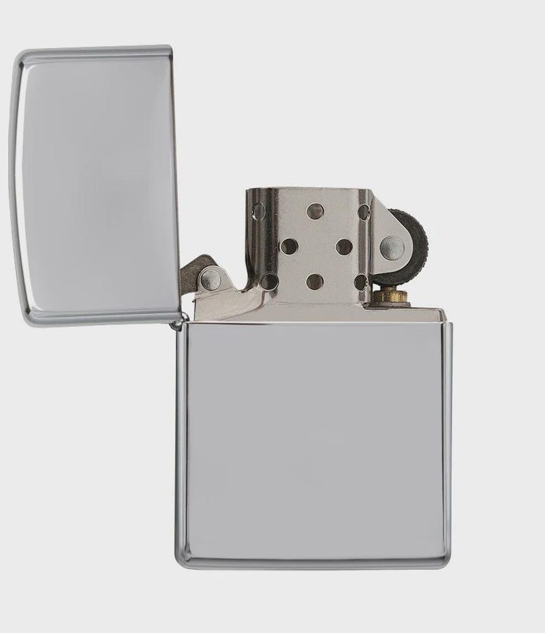 U.S.M.C. Semper Fidelis – Zippo Windproof Lighter M. Diamond Engraving – US Army image 4