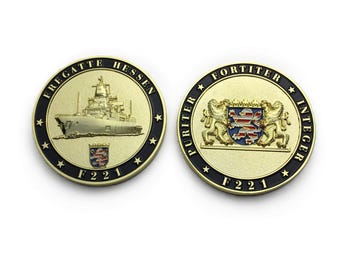 Coin F221 Frigate Hessen - Standard – German Navy