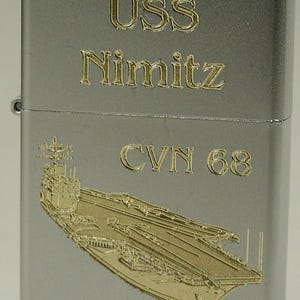 Uss Nimitz Zippo - Etsy