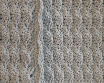 Light Blue Baby Blanket
