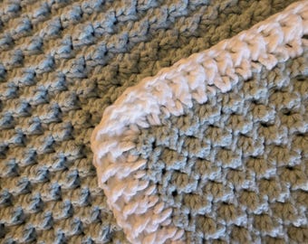 Light Teal Baby Blanket