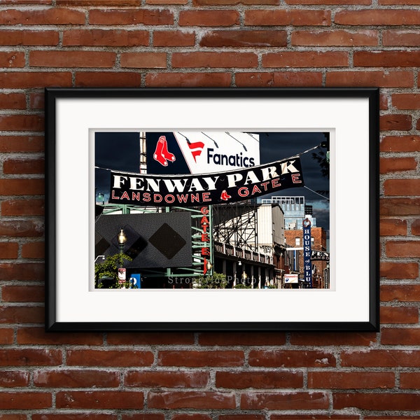 Lansdowne Street, Gate E, Fanatics, House of Blues, Boston Red Sox, World Series Champions, StrongylosPhoto