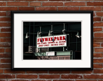 Fenway Park, Gate D stairs, early entrance gate, Boston Red Sox, World Series Champions, StrongylosPhoto