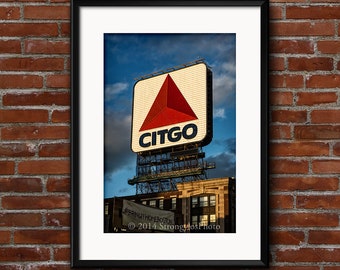 Bring it Home Boston Citgo sign at Fenway Park, Red Sox baseball