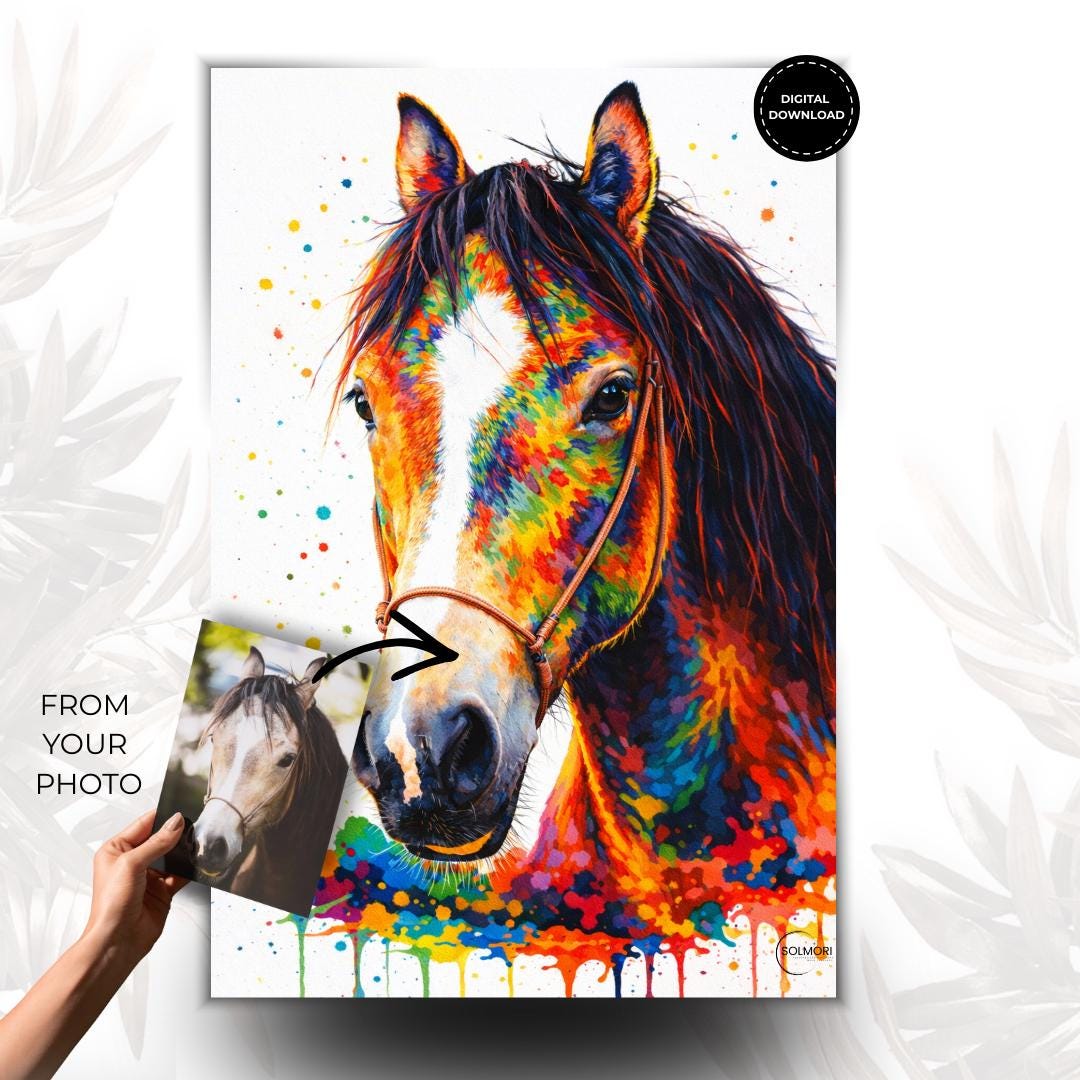 Bunte tierkunst - Etsy Schweiz, image size:1080x1080