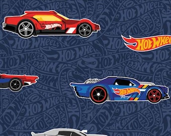 Fast Racing Cars 100 /% cotton fabric