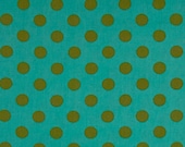 Tula Pink Pom Pom Polka Dots in Agave From True Colors Pom Poms and Stripes Collection by FreeSpirit Fabric