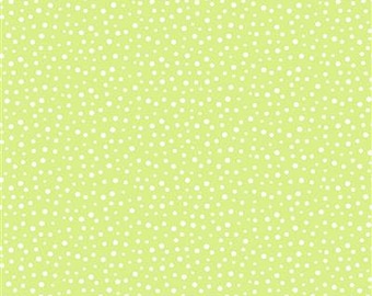 Irregular Dot in Medium Green by Susybee Basics for Clothworks