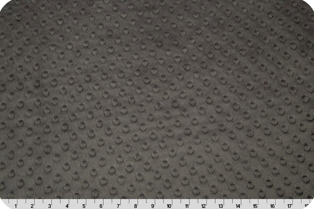 Ash Dimple Minky From Shannon Fabrics - Etsy