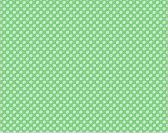 Dots in Sage Green from the Dot to Dot Collection by Heather Givans for Windham Fabrics - 100% Cotton Fabric