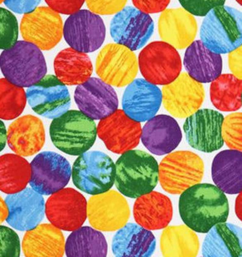 The Very Hungry Caterpillar Abstract GIANT Dots From Andover - Etsy Israel