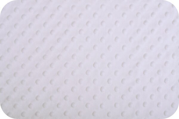 WHITE Dimple Minky From Shannon Fabrics - Etsy