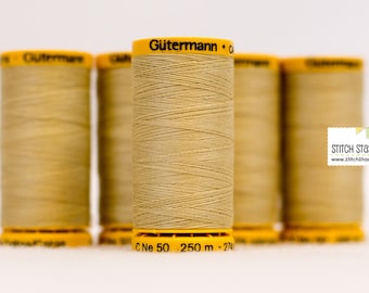 Beige Gutermann Thread - 274 Yard Spool - Cotton Thread - G3260