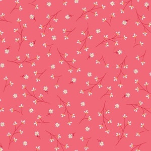 Pretty Petals Pink From Kimberbell Basics Collection for Maywood Studio - 100% Cotton