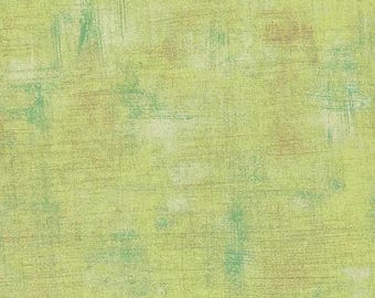 Grunge basic in perengroen van Moda Fabrics - 100% katoenen quiltwinkelkwaliteit