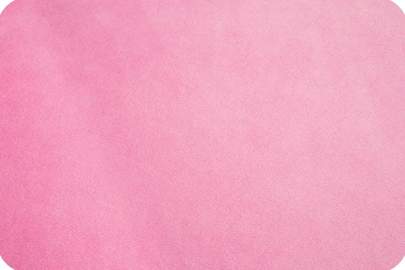 HOT PINK Cuddle 3 Smooth Minky From Shannon Fabrics - Choose Your Cut