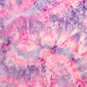 Tie Dye Cuddle® en rose licorne et violet par Shannon Fabrics poils de 3 mm au choix image 2