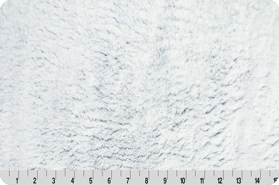 Evergreen Frost Minky Fabric By The Yard Minky By The Yard Shannon Luxe Cuddle Frost Evergreen Green Plush Texture