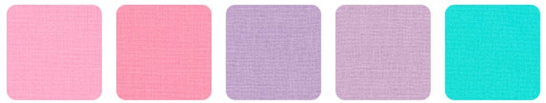 KONA Cotton 30/'s Palette by Darlene Zimmerman Bundle JELLY ROLL 40 2.5-inch Strips from Robert Kaufman ru-583-40