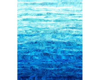 画材 Indigo Genuine Vintage Japanese Textile Aizome Indigo Blue Cotton Fabric Scrap 34