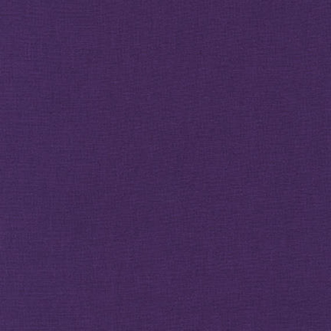 Purple KONA Cotton Bundle From Robert Kaufman's Kona Etsy