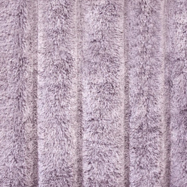 Luxury Frosted Koala Snuggle in Red Violet Furry Plush MINKY from EZ Fabrics