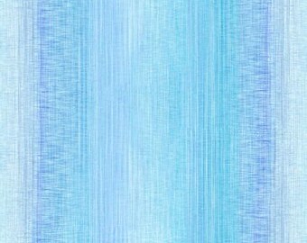Ombre in Blue/Turquoise from the Ombre 45" Collection by P&B Textiles - 100% Cotton